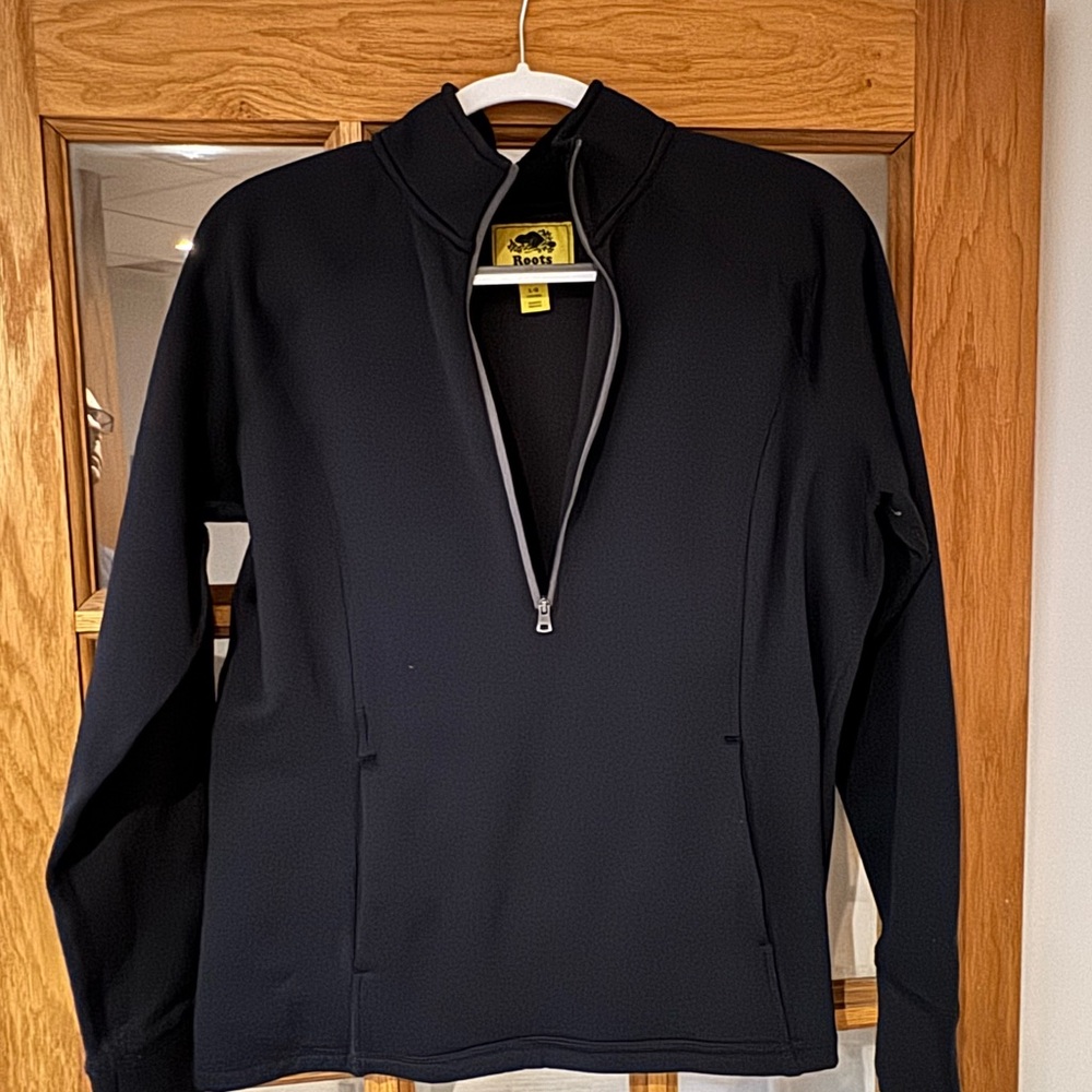 Roots Women’s Dark Jacket with Half-Zip
